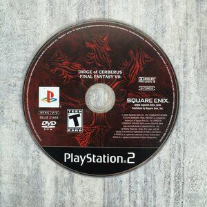 Final Fantasy VII - Dirge Of Cerberus - PS2 - Playstation 2 - Disc Only - Tested